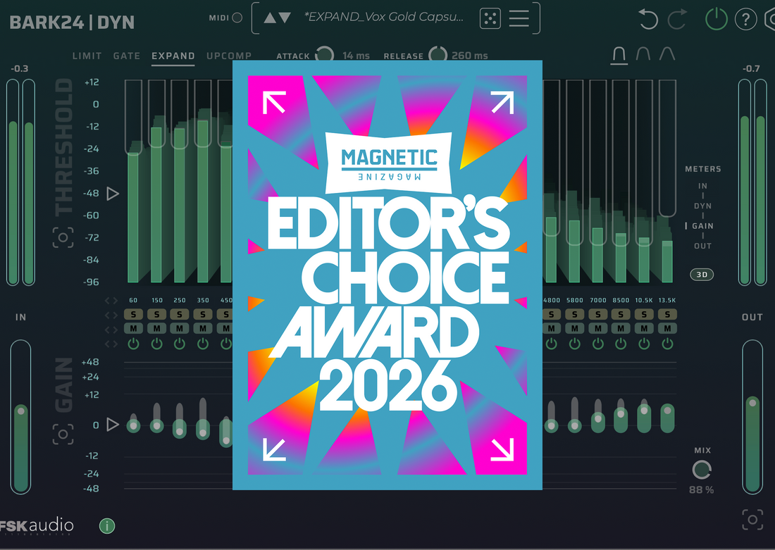 BARK24 | DYN takes home Magnetic Magazine's Editor's Choice Award!!